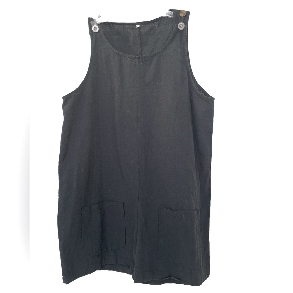 Shorty Sleeveless Jumper  - Jr Size XXL Black
